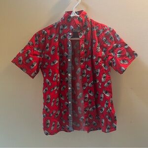 Boys short sleeve button up shirt